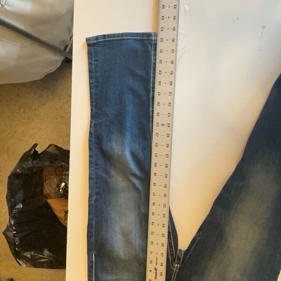 Bke Cropped Denim Jeans  Size 29 - Picture 16 of 16